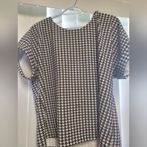 Houndstooth Top